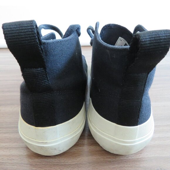 VEJA Nova HT Canvas Nautico Pierre High Top Sneakers Shoes - Men's Size US 9 - Picture 7 of 15